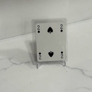 Gucci BLUE TWO OF SPADES ♠️ Playing Card